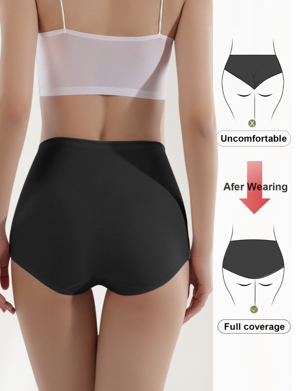 Culotte Gainante Taille Haute – Lot de 4 | LümiiËlle