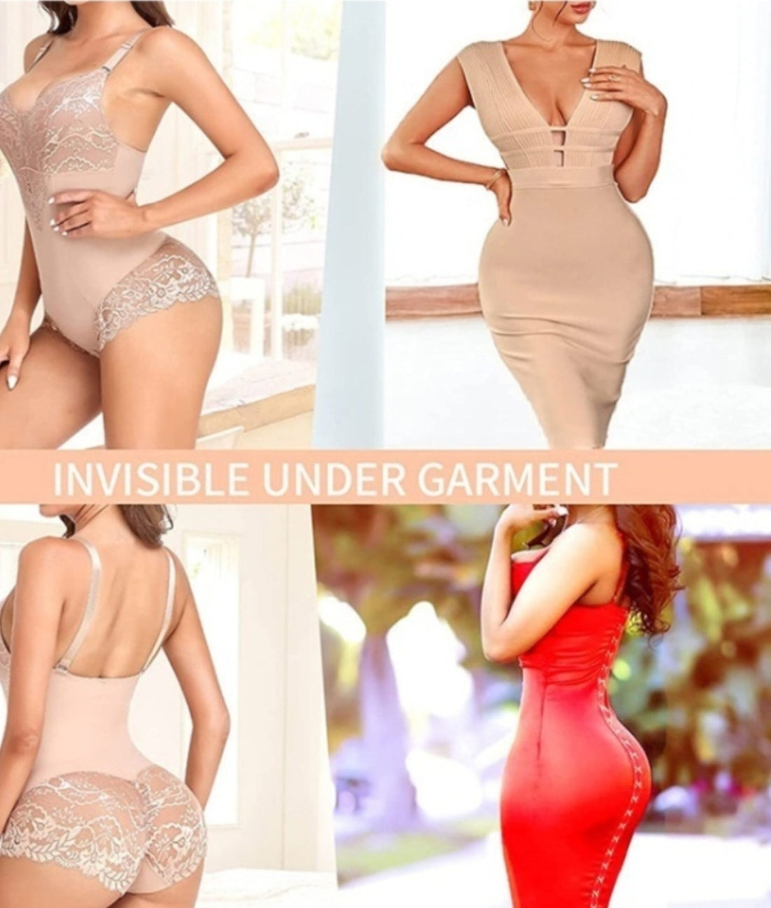 Body Gainant Dentelle – Ventre Plat & Silhouette Sculptée | LümiiËlle